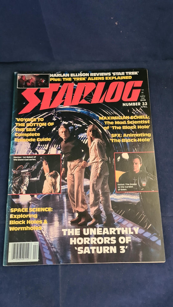 Starlog Magazine Number 33 April 1980, The Magazine of the Future