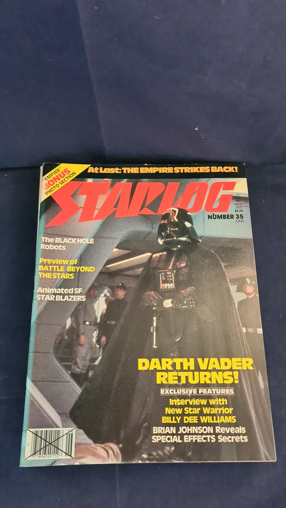 Starlog Magazine Number 35 June 1980, The Magazine of the Future