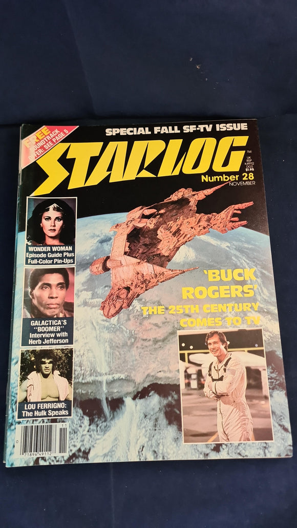 Starlog Magazine Number 28 November 1979, The Magazine of the Future