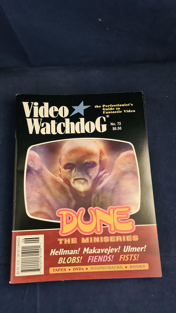 Video Watchdog Magazine Number 72 June 2001