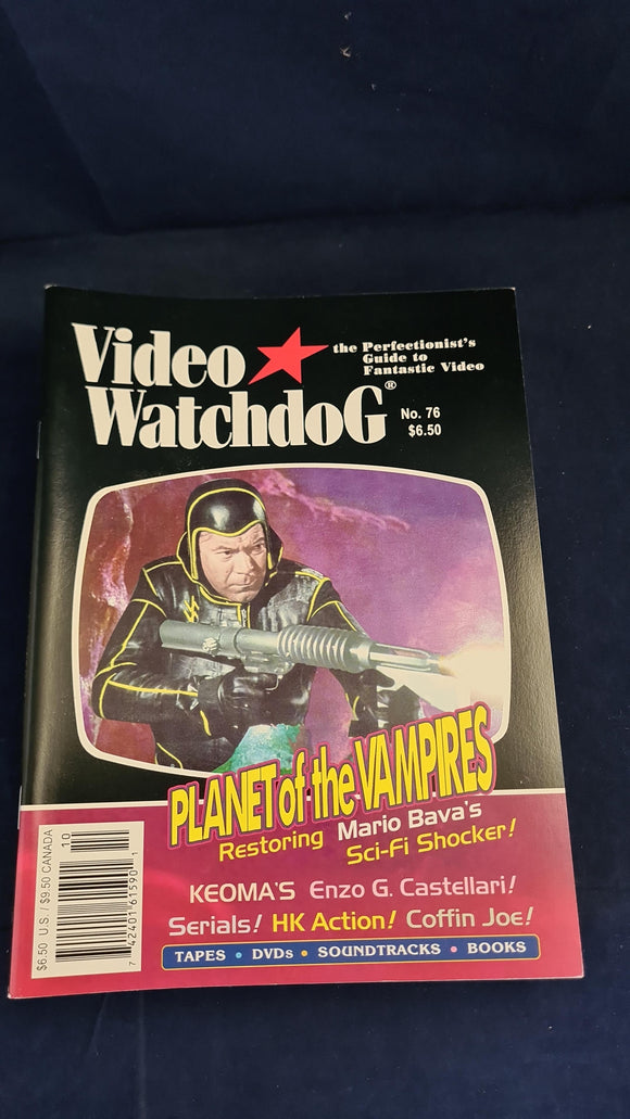 Video Watchdog Magazine Number 76 October 2001