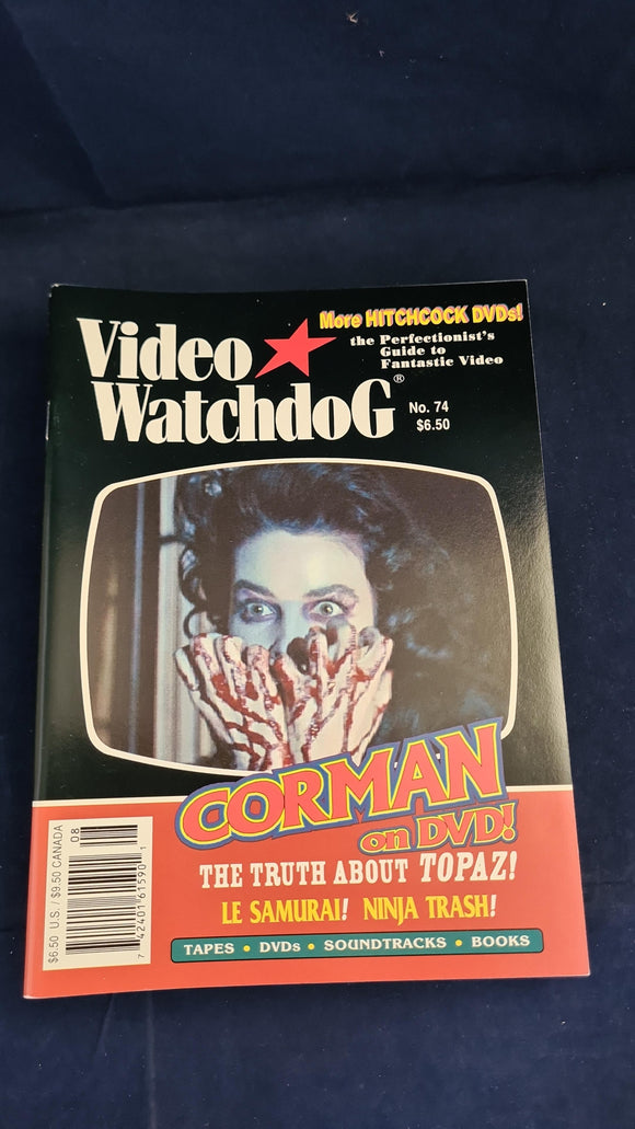 Video Watchdog Magazine Number 74 August 2001
