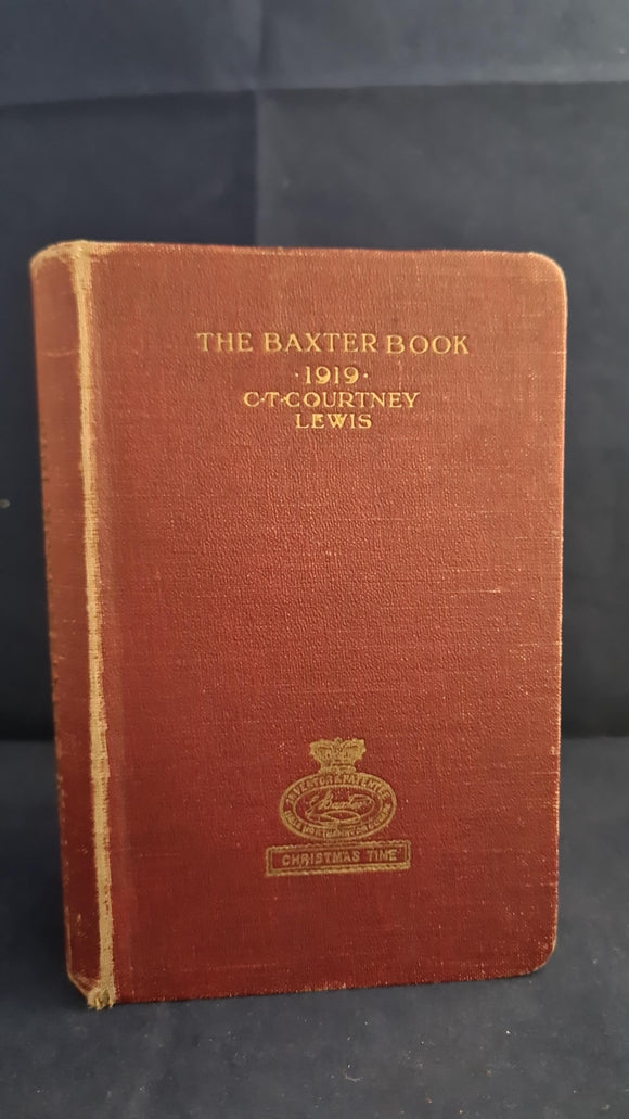 C T Courtney Lewis - The Baxter Book 1919, Sampson Low