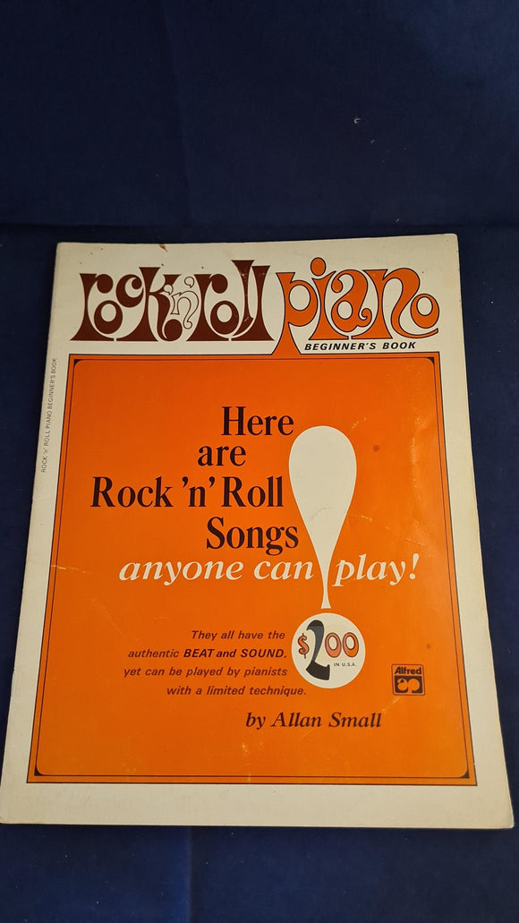 Allan Small - Rock 'n' Roll Piano, Beginner's Book, Alfred Publishing