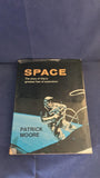 Patrick Moore - Space, Lutterworth Press, 1968, Moon Map