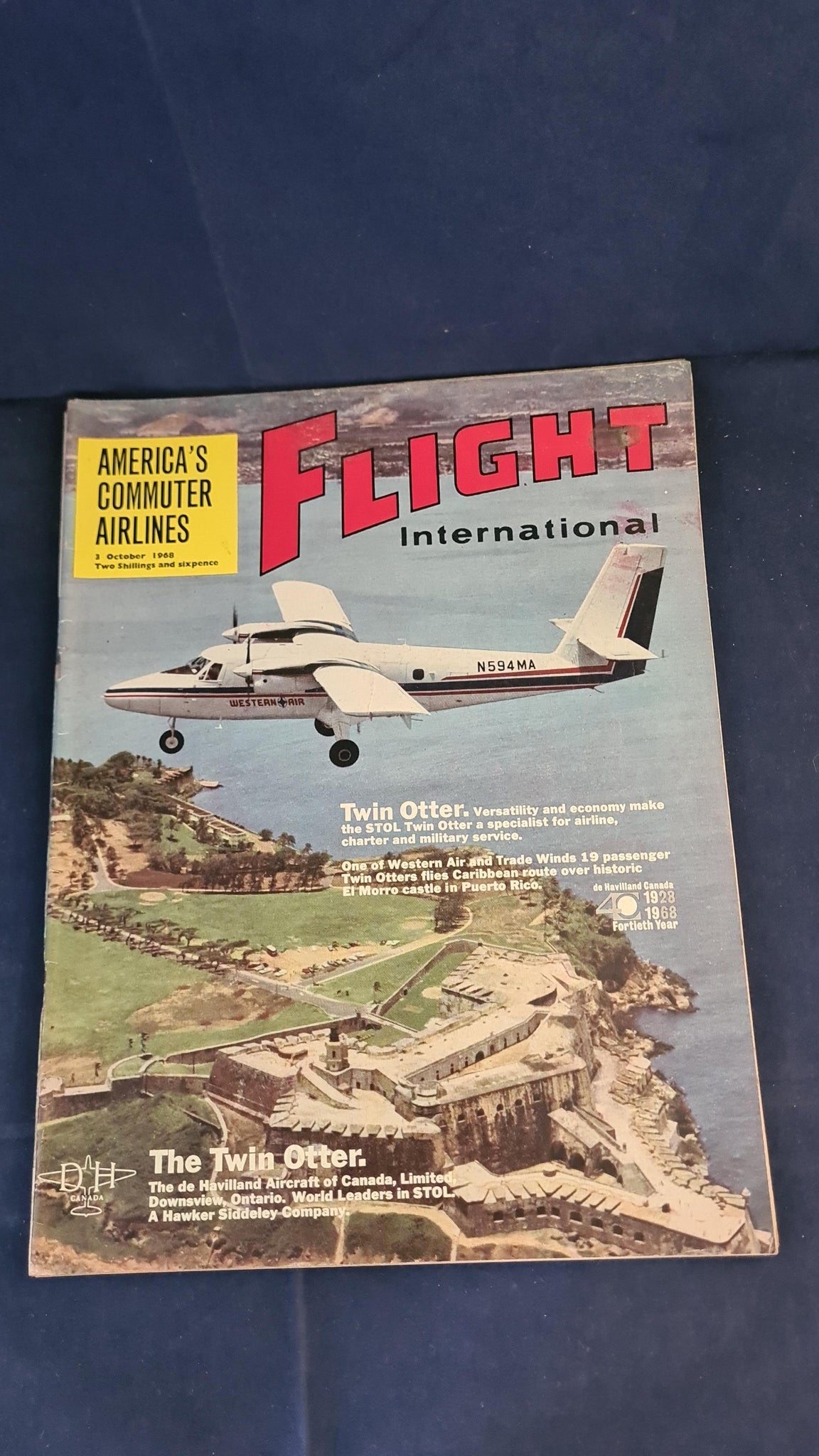 Flightglobal Magazine Flight International Magazine 3 October 1968 – Richard Dalby's Library