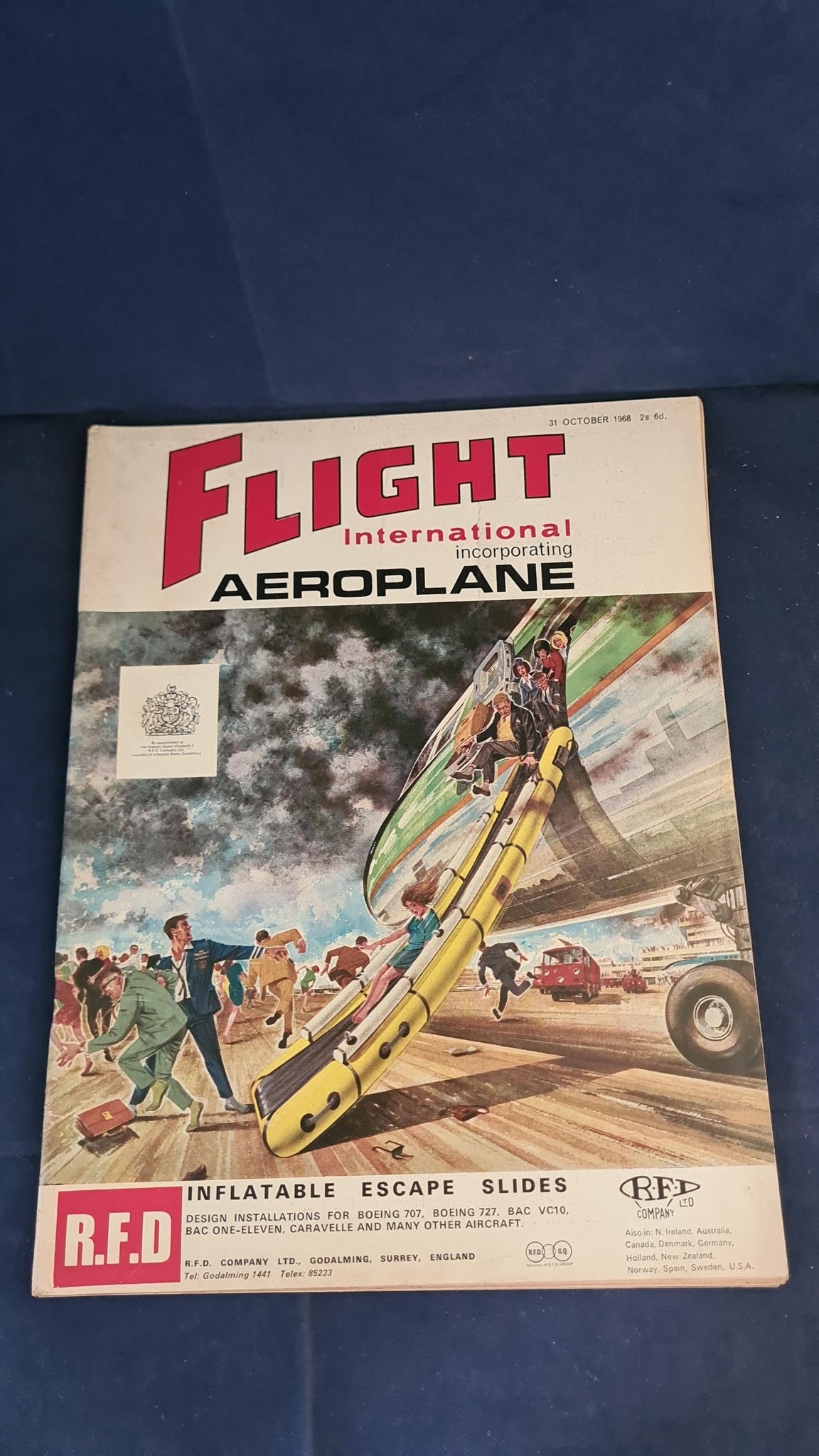 Flightglobal Magazine Flight International Magazine 31 October 1968 – Richard Dalby's Library