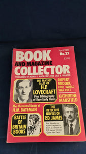Book & Magazine Collector Number 37 April 1987