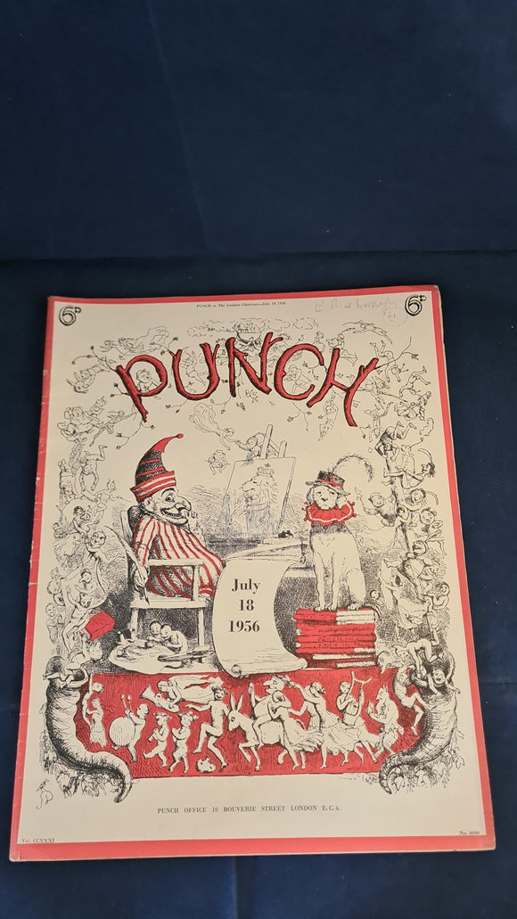Punch Magazine July 18 1956, Edgar Rice Burroughs