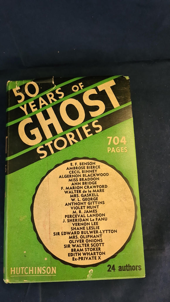 M R James - 50 Years Of Ghost Stories, Hutchinson, 60th Thousand