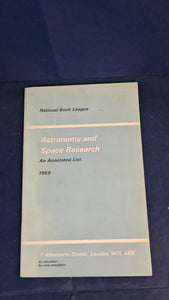 Patrick Moore - Astronomy and Space Research, National Book League, 1969