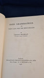 Ernest Weekley - Saxo Grammaticus, Kegan Paul, 1930