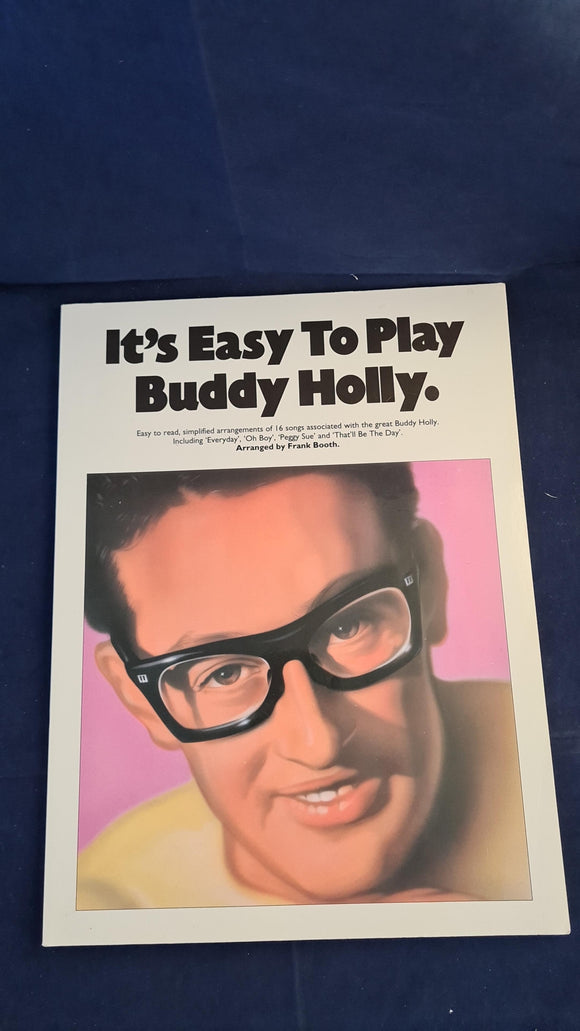 Frank Booth - It's Easy To Play Buddy Holly, Wise Publications, 1993