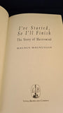 Magnus Magnusson - I've Started, So I'll Finish, Little, Brown & Company, 1997