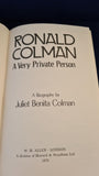 Juliet Benita Colman - Ronald Colman, W H Allen, 1975