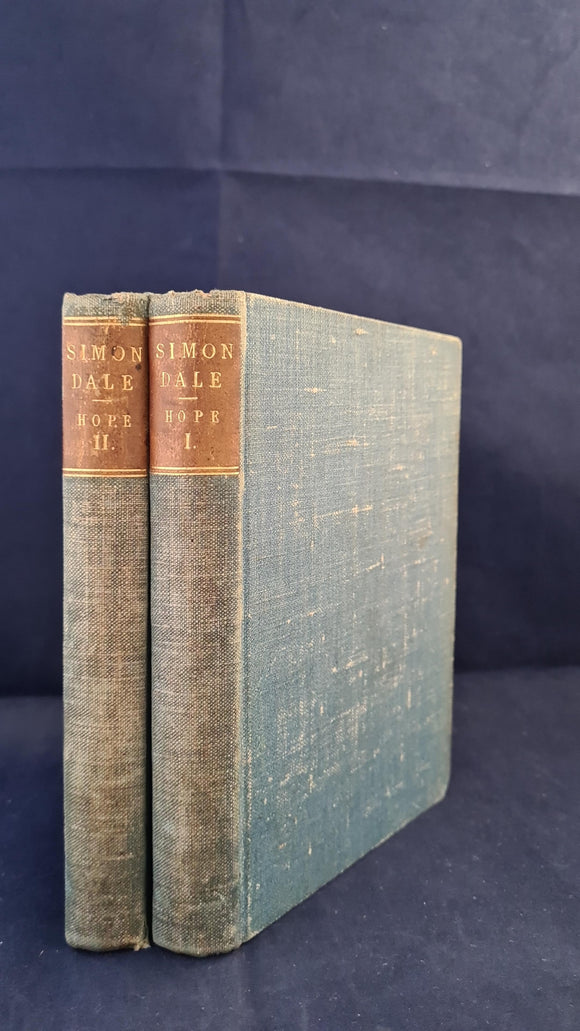 Anthony Hope - Simon Dale, Volume I & II, Bernhard Tauchnitz, 1898
