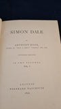 Anthony Hope - Simon Dale, Volume I & II, Bernhard Tauchnitz, 1898