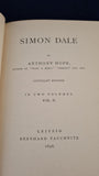 Anthony Hope - Simon Dale, Volume I & II, Bernhard Tauchnitz, 1898
