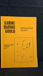 Sabine Baring Gould Appreciation Society Newsletter Number 3 1989/90