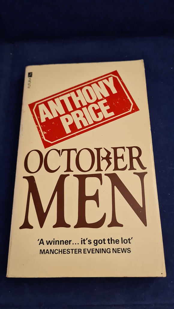 Anthony Price - October Men, Futura, 1982, Paperbacks