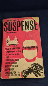 Edmund Hillary - Suspense - Volume 4 Number 2 February 1961, Paperbacks