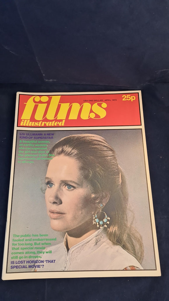 David Castell - Films Illustrated Magazine Volume 2 Number 22 April 1973