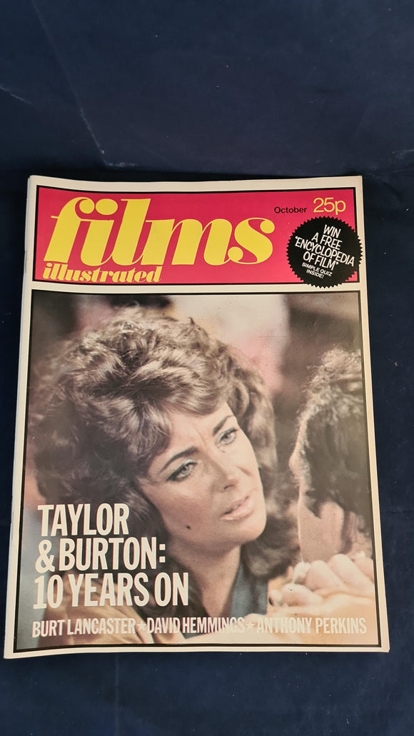 David Castell - Films Illustrated Magazine Volume 2 Number 16 October 1972