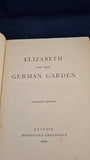 Elizabeth and Her German Garden, Bernhard Tauchnitz, 1900