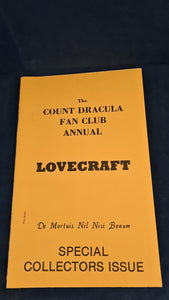The Count Dracula Fan Club Annual, Volume Five Number One, 1985