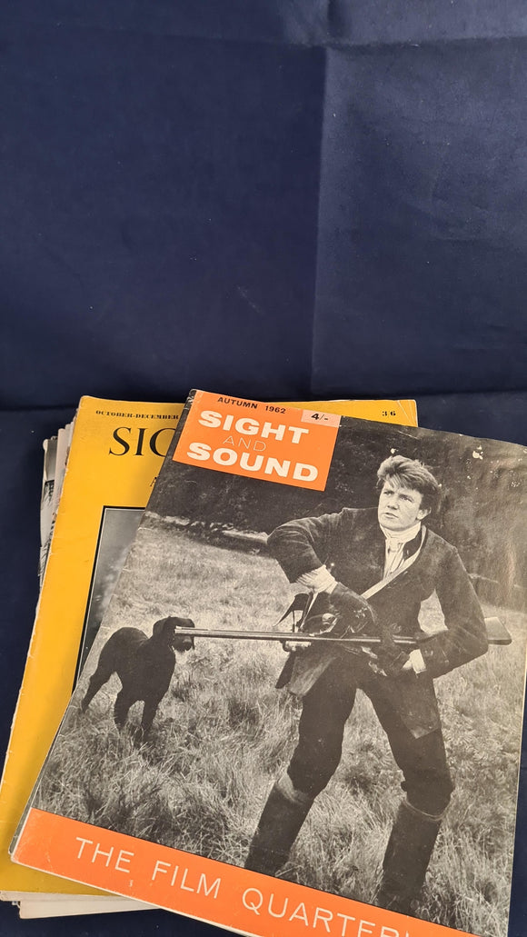 Sight and Sound Magazines Oct-Dec 1952 to Winter 1968, 13 Issues