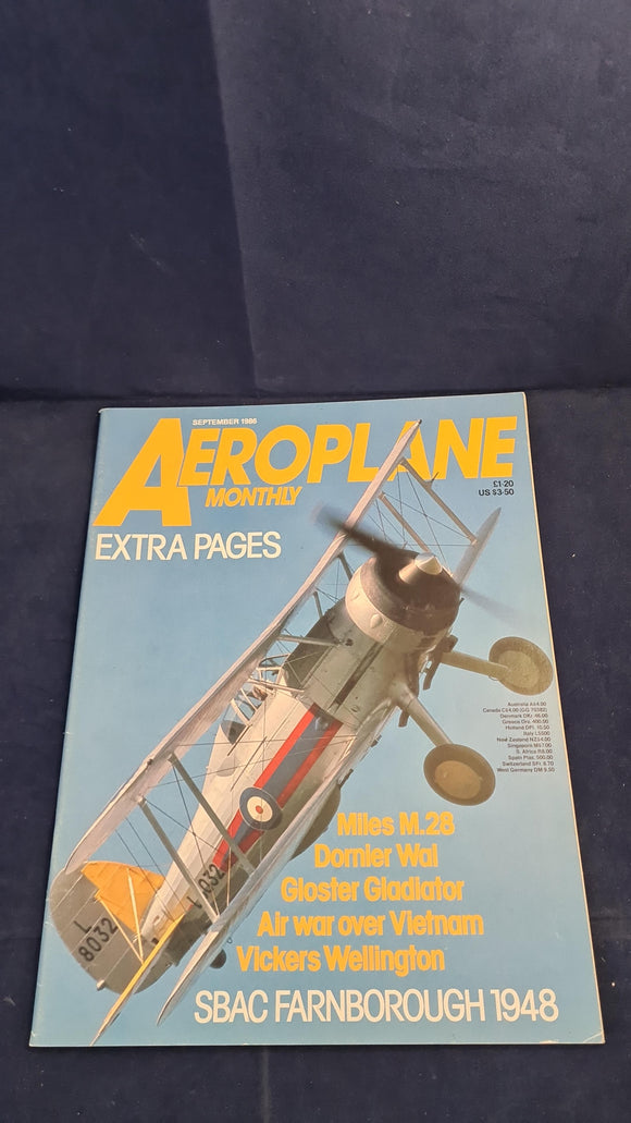 Aeroplane Monthly Magazine September 1986