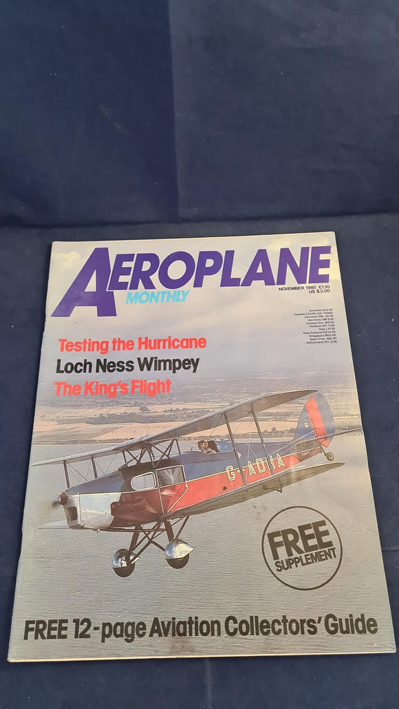 Aeroplane Monthly Magazine November 1985