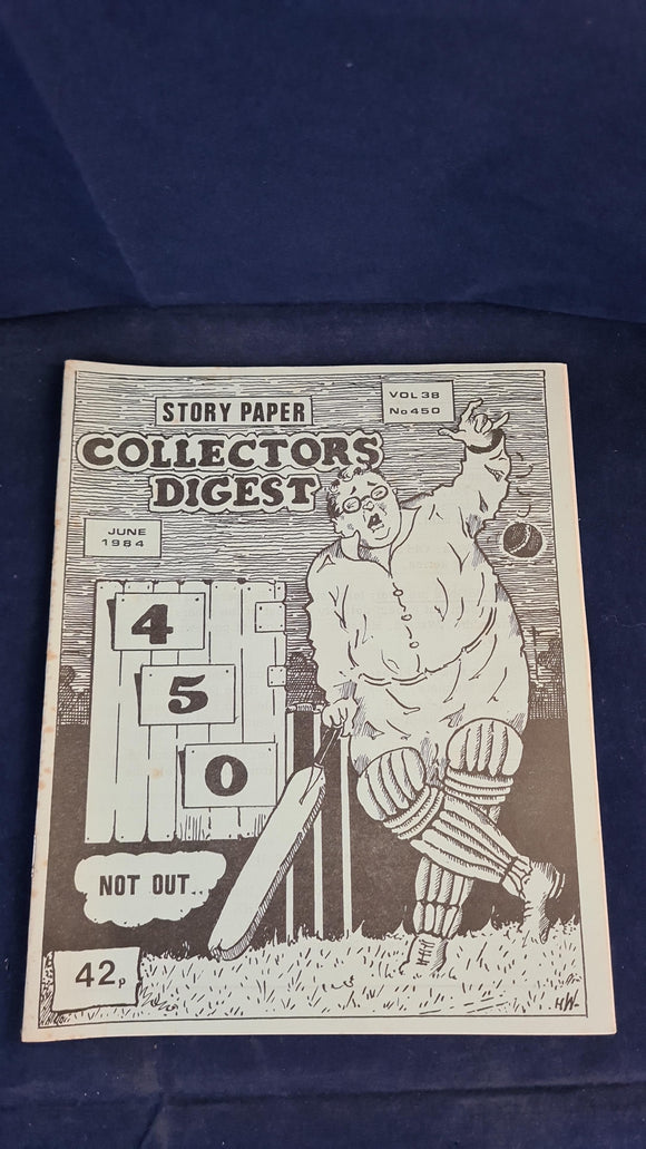 Collectors Digest Volume 38 Number 450 June 1984, Letter