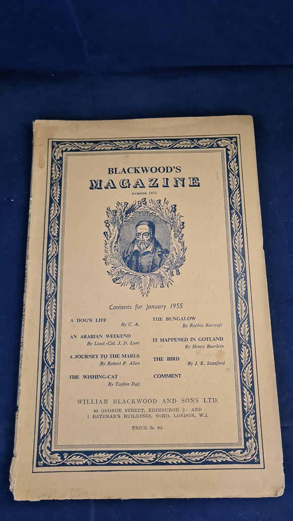 Blackwood's Magazine - Number 1671 January 1955, Volume 277
