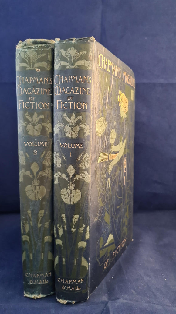 Chapman's Magazine of Fiction Volume 1 & 2, Chapman & Hall, 1895, E F Benson