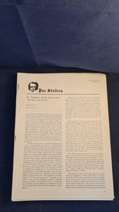 Poe Studies Newsletter Volume 12 Number 2 December 1979