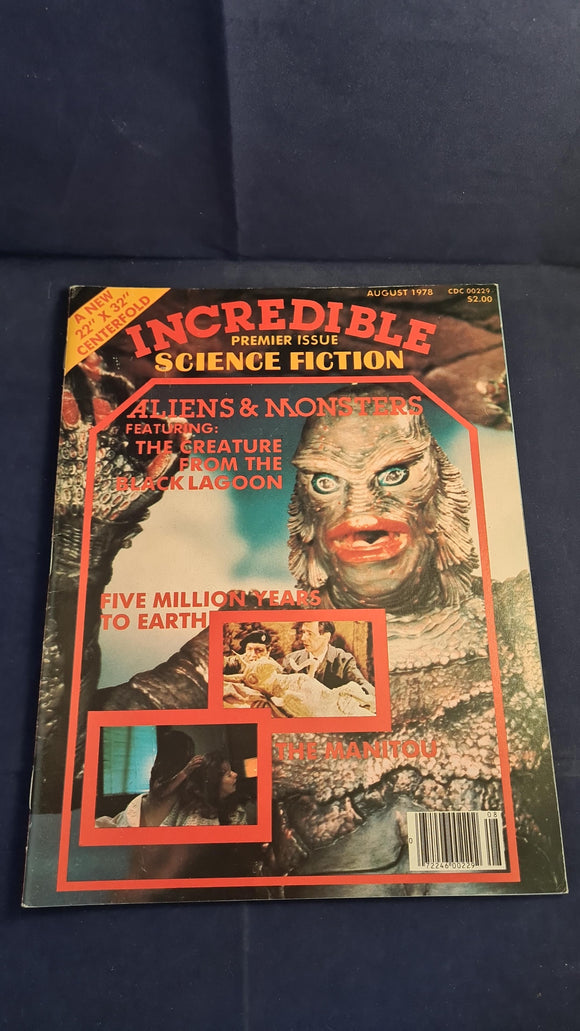 Incredible Science Fiction Magazine, Number 1, August 1978