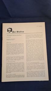 Poe Studies Newsletter Volume 9 Number 1 June 1976