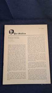 Poe Studies Newsletter Volume 8 Number 2 June 1975