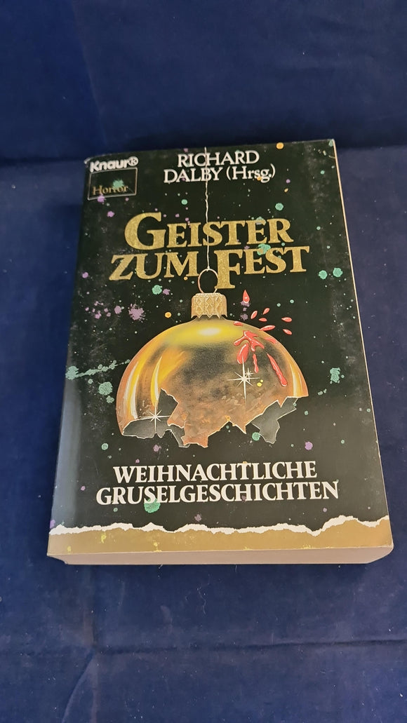 Richard Dalby - Geister zum Fest, Knaur, 1992, German Edition