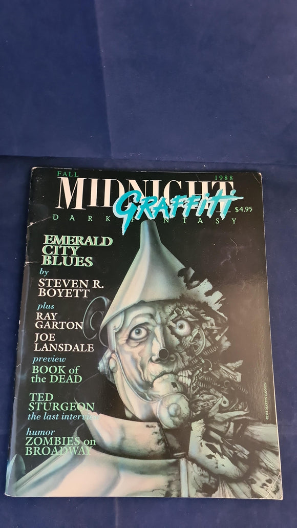 Midnight Graffiti, Dark Fantasy, Number 2, Fall 1988