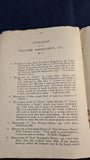 H Rider Haggard - Catalogue of the Holograph Manuscripts of Novels, Romances, 1920
