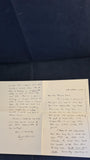 Lewis Spence - Plumes of Time, George Allen & Unwin, 1926, Signed, Booklets and Letters