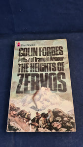 Colin Forbes - The Heights of Zervos, Pan Books, 1972, Paperbacks