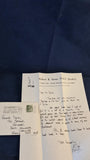 Frank T Bullen - Creatures of The Sea, Religious Tract Society, 1904, Six Signed Letters