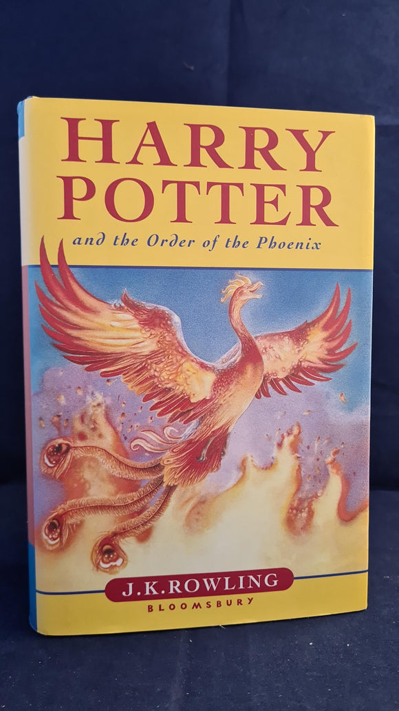J K Rowling - Harry Potter and the Order of the Phoenix, Bloomsbury, 2003, First Edition