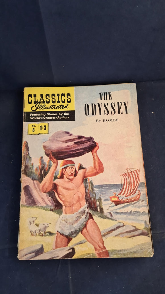 Homer - The Odyssey, Classics Illustrated Number 8