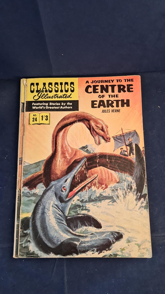 Jules Verne - A Journey To The Centre of The Earth, Classics Illustrated Number 24