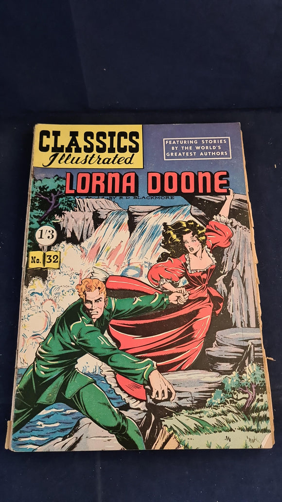 R D Blackmore - Lorna Doone, Classics Illustrated Number 32
