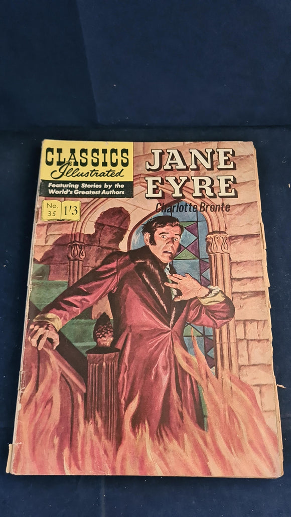 Charlotte Bronte - Jane Eyre, Classics Illustrated Number 35